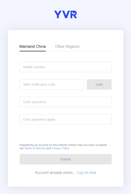 Welcome to Register as PFDM Developer | YVR Developer